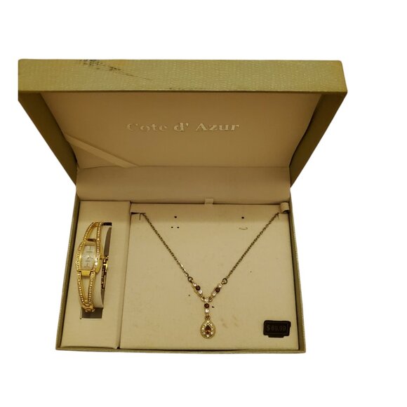 Cote D' Azur Watch & Jewelry Set - Picture 2 of 5
